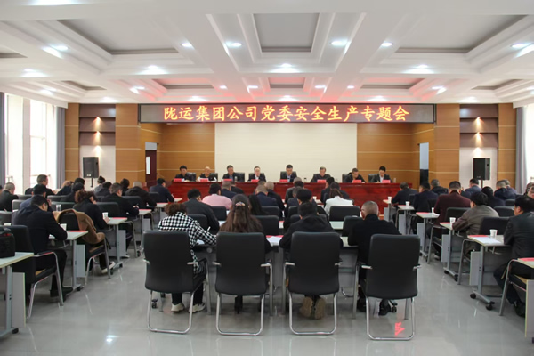 隴運集團公司黨委召開2025年經濟運行專題會議和安全生產專題會議
